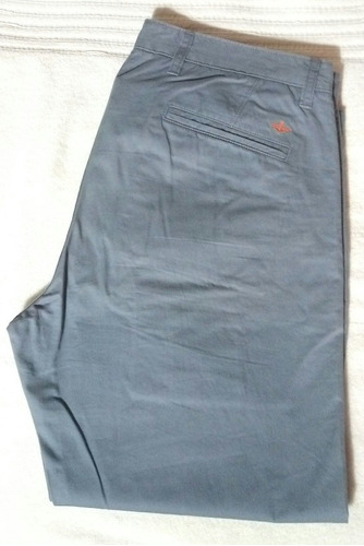 Pantalón Dockers, Color Azul Acero, Talla 36