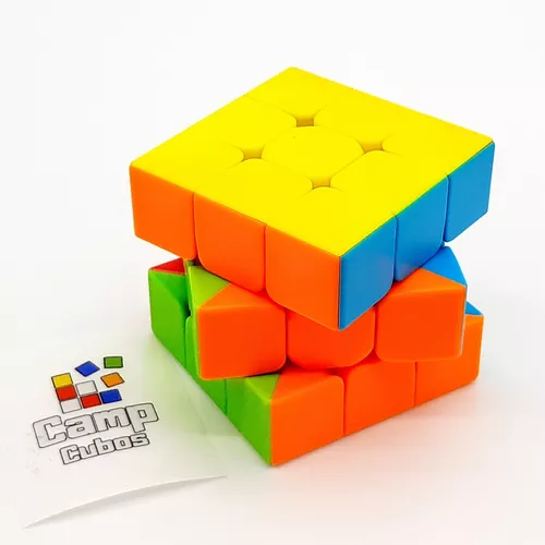 Kit Cubo Magico Profissional 3x3x3 Warrior S QiYi + Base Original - AC  STORE MULTIMARCAS