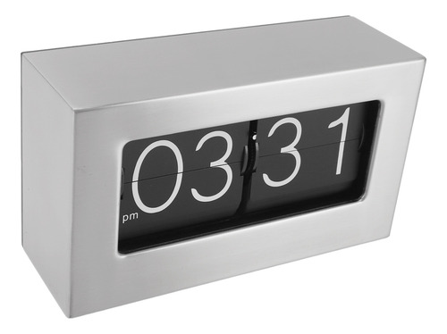 Relógio De Mesa Flip Relógio Giratório Automático 12h