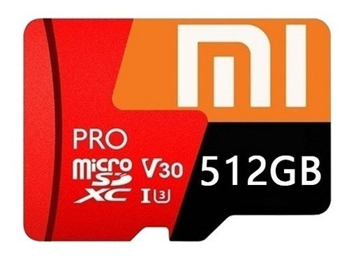 Imagem 1 de 1 de Memoria Micro Sd 512 Gb Xiaomi Lacrado Original
