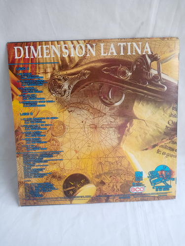Lp Dimensión Latina Los Dueños Del Caribe Salsa 1990 Semnuev (Usado)