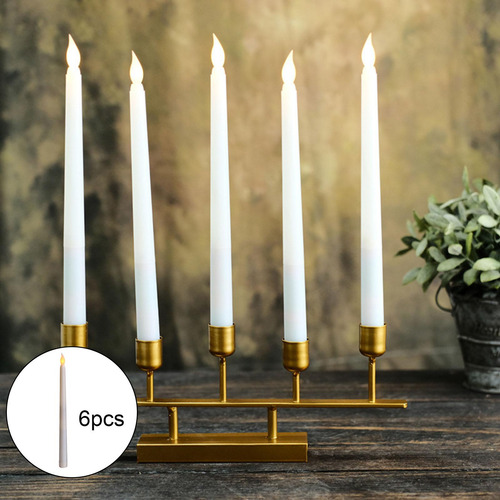 Velas Led Sin Llama De 6 Piezas Luces De Té Led Para El