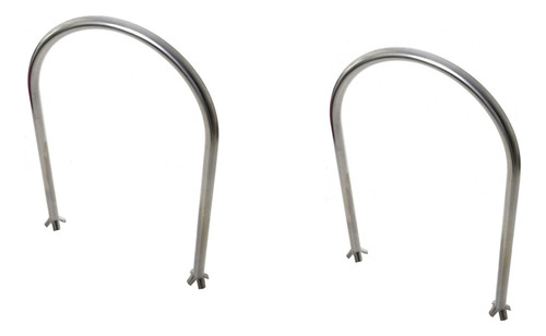 5 Bicicletário Paraciclo U Invertido Para Chumbar Em Inox