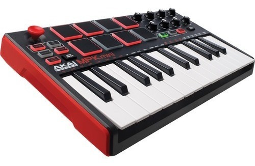 Teclado Controlador Akai Mpk Mini Mk2 Atençâo Garantia 1 Ano