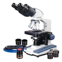 Comprar Microscopio Compuesto Binocular Digital 40x-2000x Led Abbe