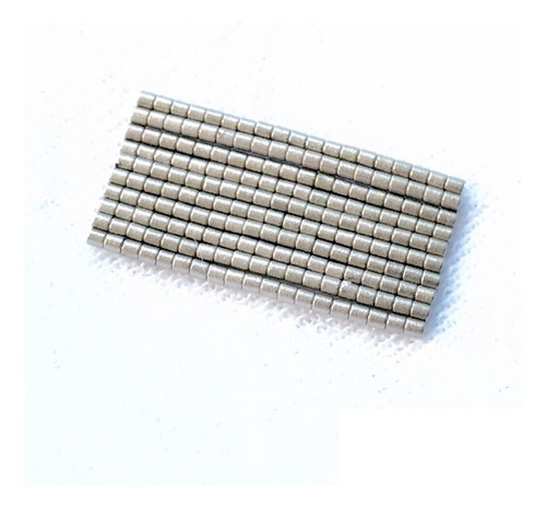 Micro Iman De Neodimio 1 * 1 Mm Pack De 50pcs