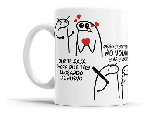 Taza Meme Flork Va Y Volve Amiga Consejo No Iba A Cambiar