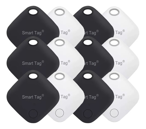 Kit 12x Smart Tag Compatível Com Apple Find My Air Pet Chave