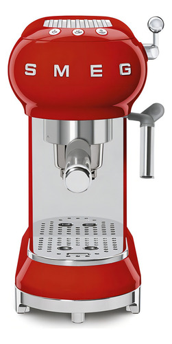 Cafetera Smeg 50's Retro Style ECF01 automática red expreso 220V