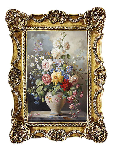 Vintage Picture Frame 4x6 Photo Gallery Art For Living Room