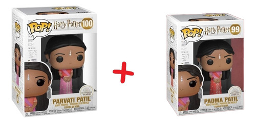 Funko Pop Padma + Parvatil Patil Yule Ball Harry Potter Igo (Usado)