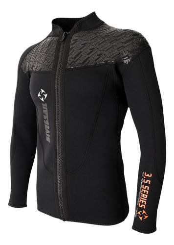 S De Neopreno De 3 Mm Para Hombre Chaqueta De Neopreno 2xl