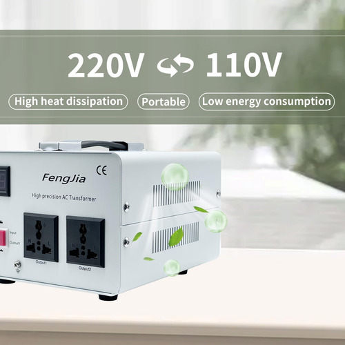 Transformador Convertidor De Voltaje Yvqvndf 800w 110v A 220