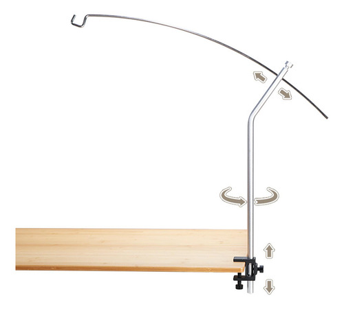 Camping Lantern Stand Pleged Post Hanger Para Pescar