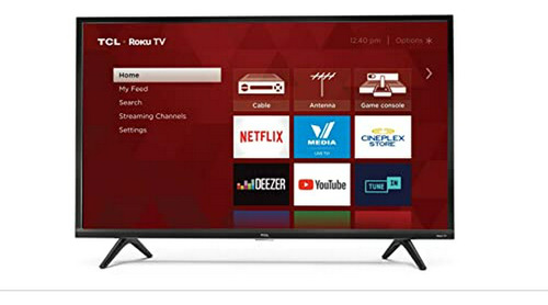 Televisor Tcl 32  Hd Roku Smart Led Tv (32s321) (Reacondicionado)