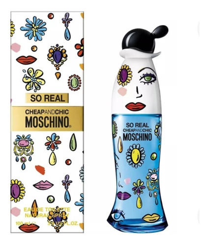 Perfume Moschino So Real 50 Ml Importado 