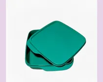 Comprar Cuadrado Tupperware Porta Vianda Con Division 550 Ml
