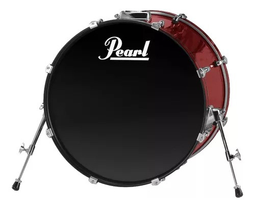 Bombo Pearl Forum Negro Fzh2218b/c 22  X 18 