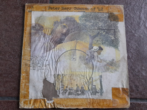 Lp Peter Nero Summer Of 42 En Acetato,long Play