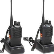Comprar Radio Transmisor Walkie Talkie Bf-777s Pack 2 Color Negro