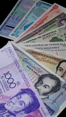 Oferta Set De 9 Billetes De Venezuela Au-unc Sin Circular