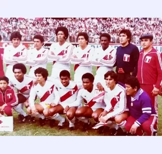Foto Selección Peruana Perú Eliminatoria Mundial España 82