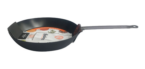 Imagen 1 de 9 de Sarten Acéro Carbono Hudson Antiadherente 24 Cm