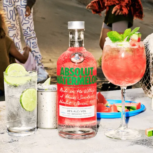 Absolut Vodka Watermelon Botella 700ml X3