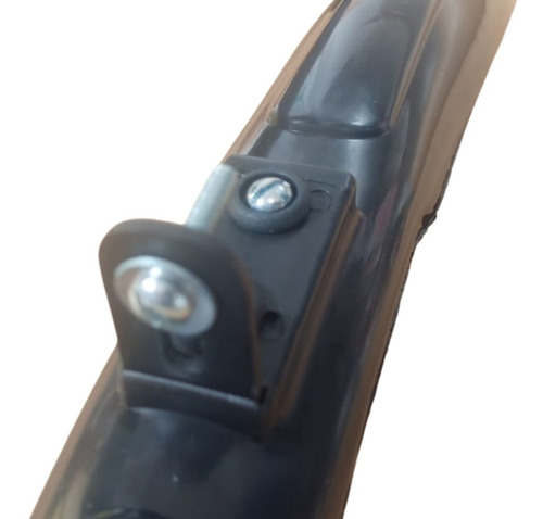 Imagem 8 de 10 de Paralama De Bike Traseiro E Dianteiro Nylon Preto Aro 26 Mtb