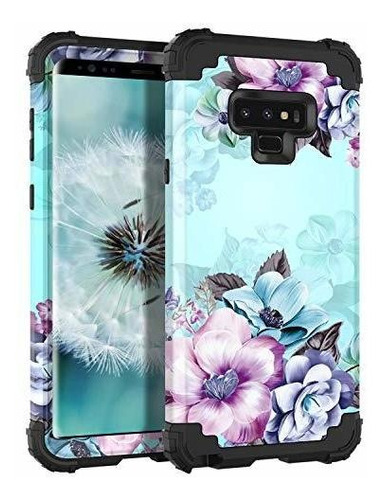 Casetego Compatible Con Galaxy Note 9 Case,floral 9fz3j