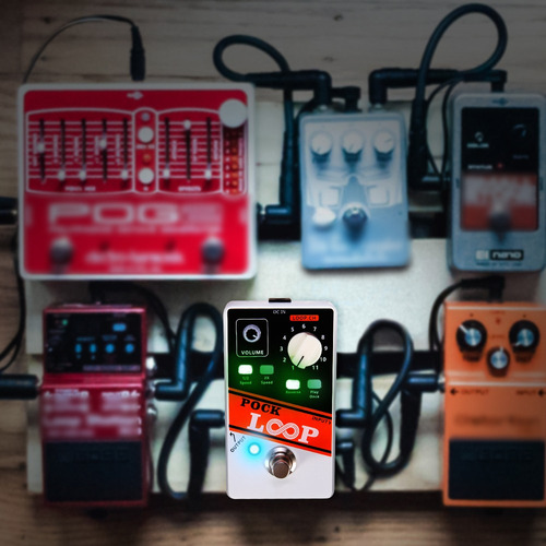 Pock Loop Looper Guitar Effect Pedal 11 Loopers Max.330mins