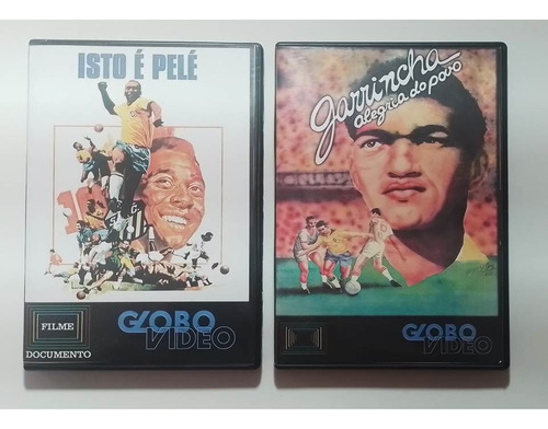2 Dvds Isto É Pele 1974 E Garrincha Alegria Do Povo 1963 (Usado)