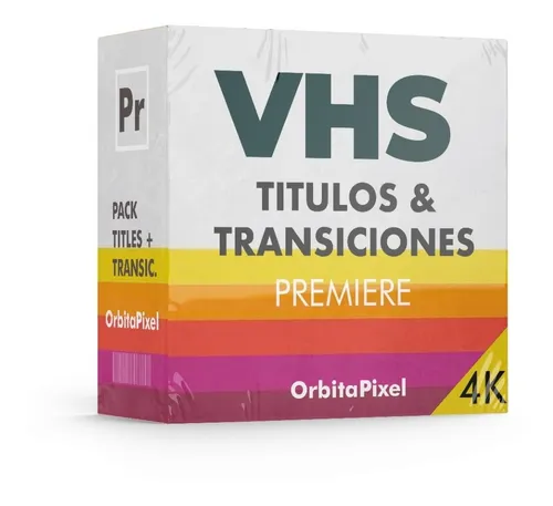 Pack De +49 Efectos Retro Vhs Vintage Preset P/ Premiere Pro