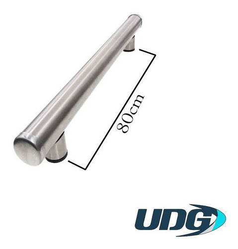 Imagen 2 de 4 de Manijon Barral De Acero Inoxidable 1mts Para Puerta Cuotas