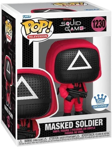 Funko Pop Television Squid Game Masked Soldier Exclusivo