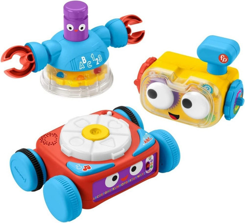 Fisher Price - Tri Bot Robot De Aprendizaje - Hgp33 Color Celeste