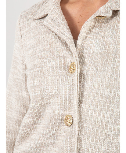 Chaqueta De Tweed Bouclé Y Lurex Coco