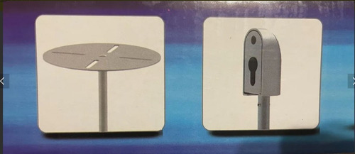 Imagem 4 de 4 de Kit Com 2 Suporte Pedestal Para Caixa De Som Home Theater