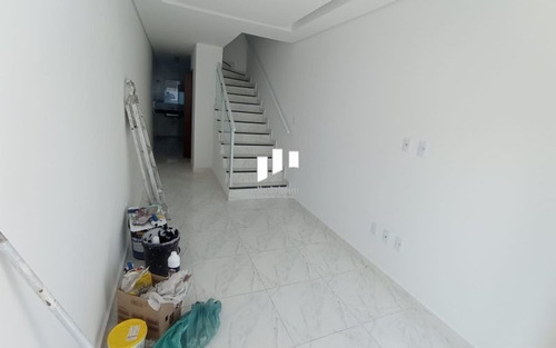 Imagem 5 de 15 de Casa Em Condomínio Nova No Caiçara Em Praia Grande Sp.