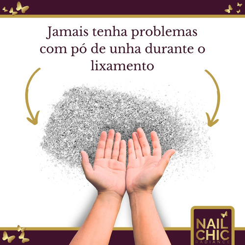 Sugador Coletor Aspirador Pó Unhas Gel Controle Velocidade