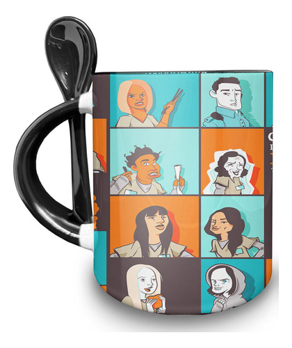 Taza Cuchara 11oz - Orange Is The New Black Trust No Bitch