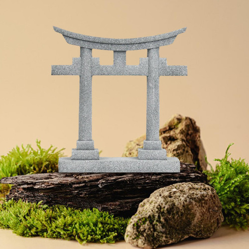 Figura De Santuario De Puerta Torii Japonesa, 6,1x1,8x6,9cm