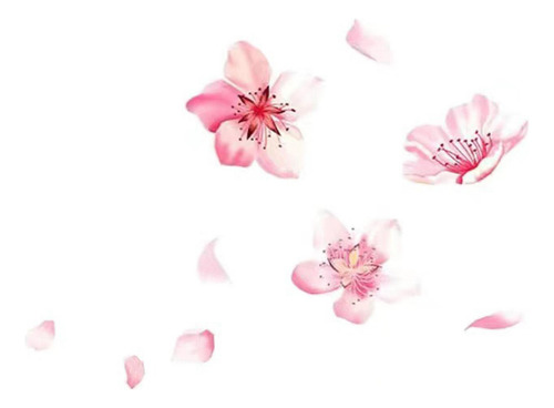 Calcomanías De Flores De Cerezo Para Automóviles Calcomanías