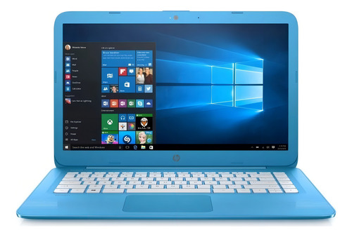 Notebook Hp Stream 14-ax032la Celeron Ram 4gb 32gb Bluetooth Color Celeste