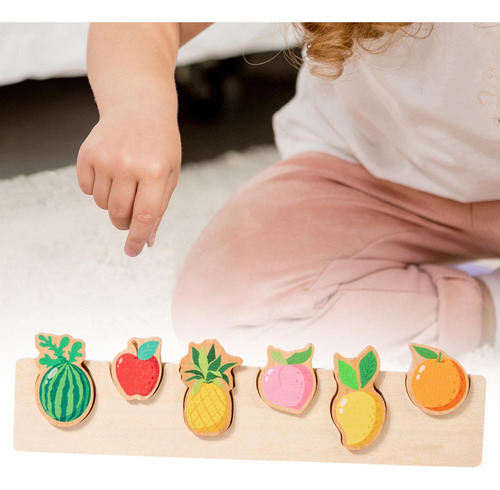 Rompecabezas A Juego Tablero De Juguete Interactivo Fruta