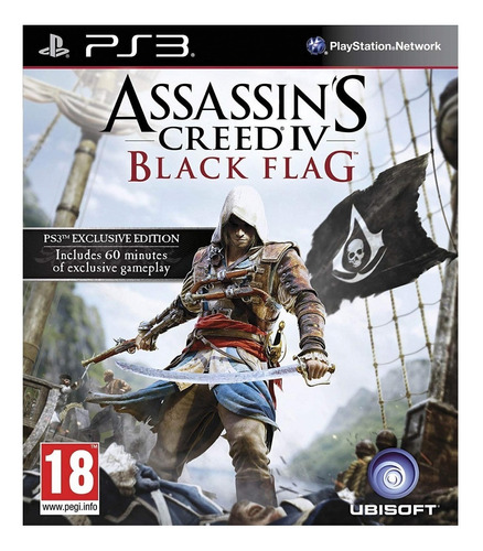 Imagen 1 de 4 de Assassin's Creed IV Black Flag Standard Edition Ubisoft PS3 Digital