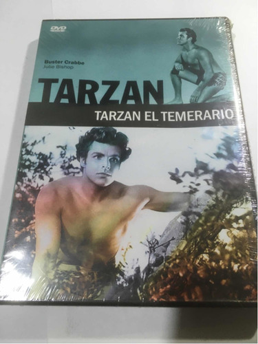 Tarzan El Temerario Buster Crabbe Dvd Nuevo Original Cerrado