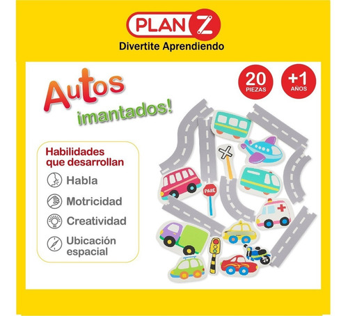 Imagen 2 de 10 de Autos Imantados Para Pizarron Infantiles Juguete Didactico