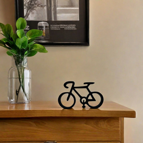 Escultura De Bicicleta Minimalista Adornos De Bicicleta Mini