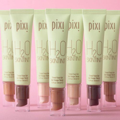 Gel Facial Colorido Pixi Beauty H2o Skintint 35 Ml De Cacau